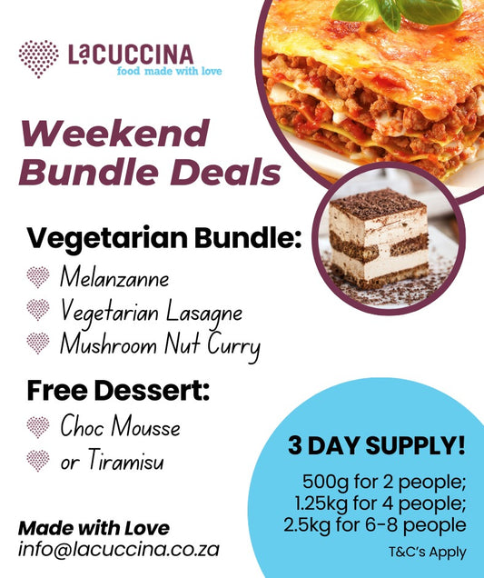 3 Day Meal Deal! (Vegetarian)