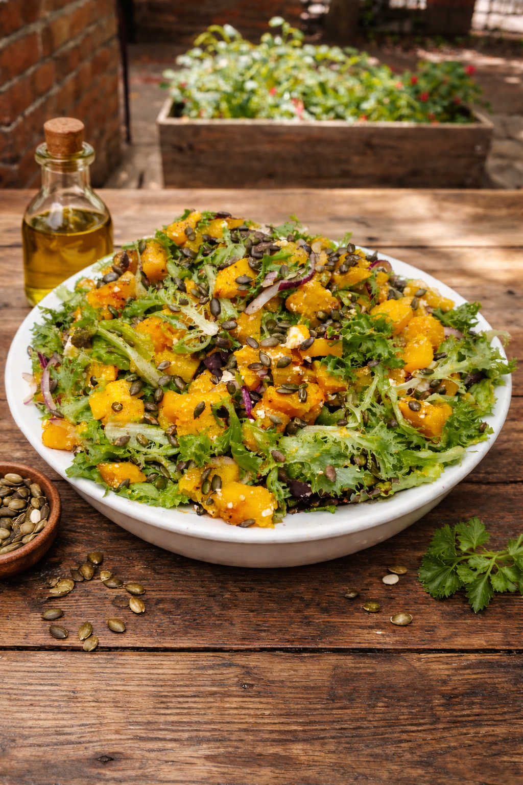 Roasted Butternut & Feta Salad