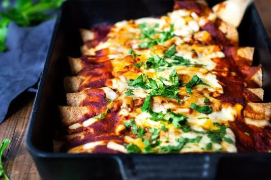 Spicy Vegan Enchilada