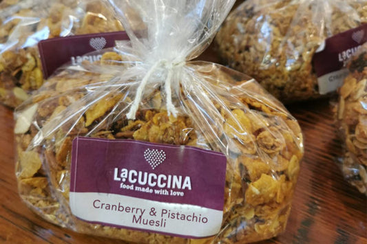 Cranberry and Pistachio Muesli 300g