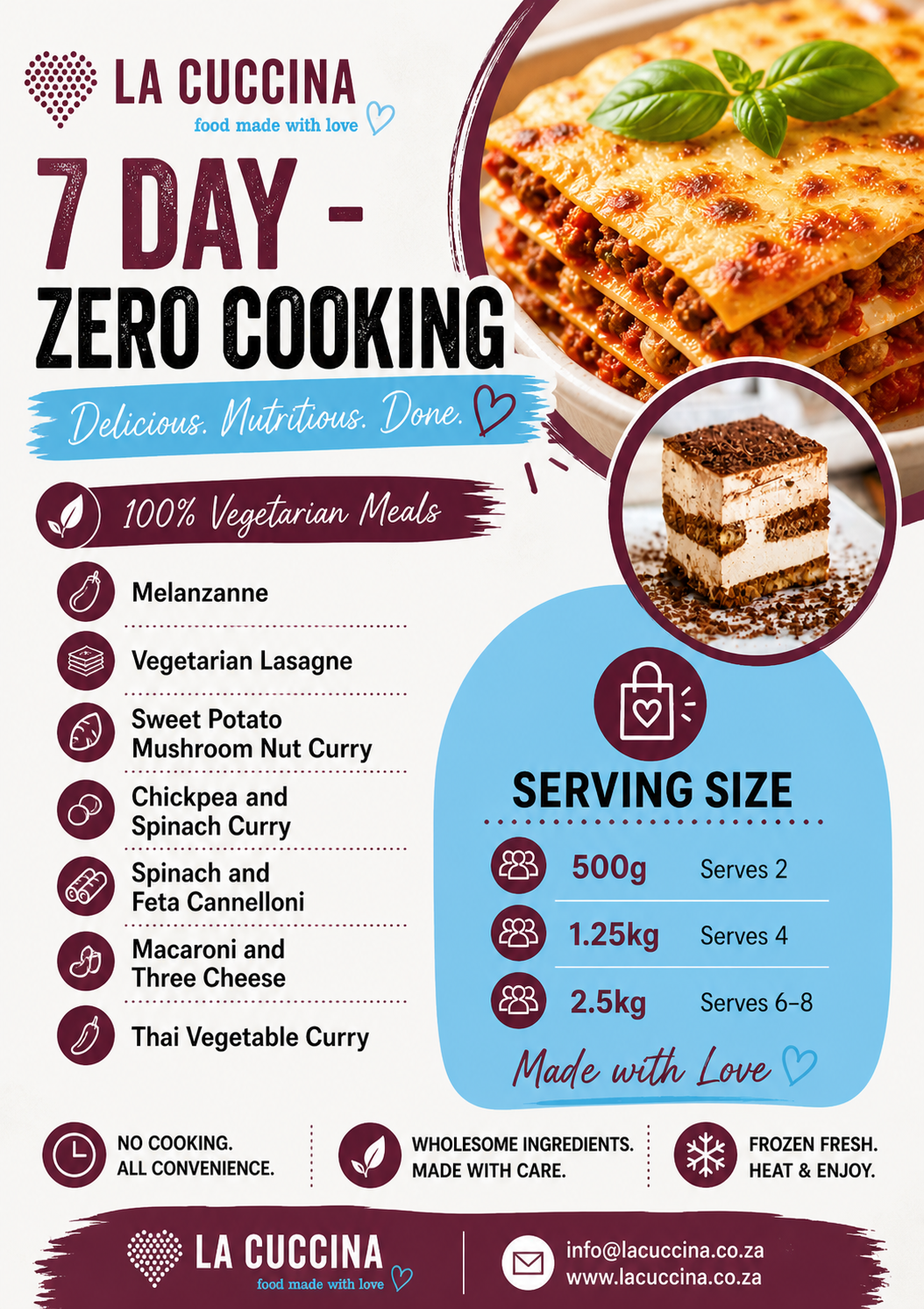 7 Day Meal Deal! (Vegetarian)