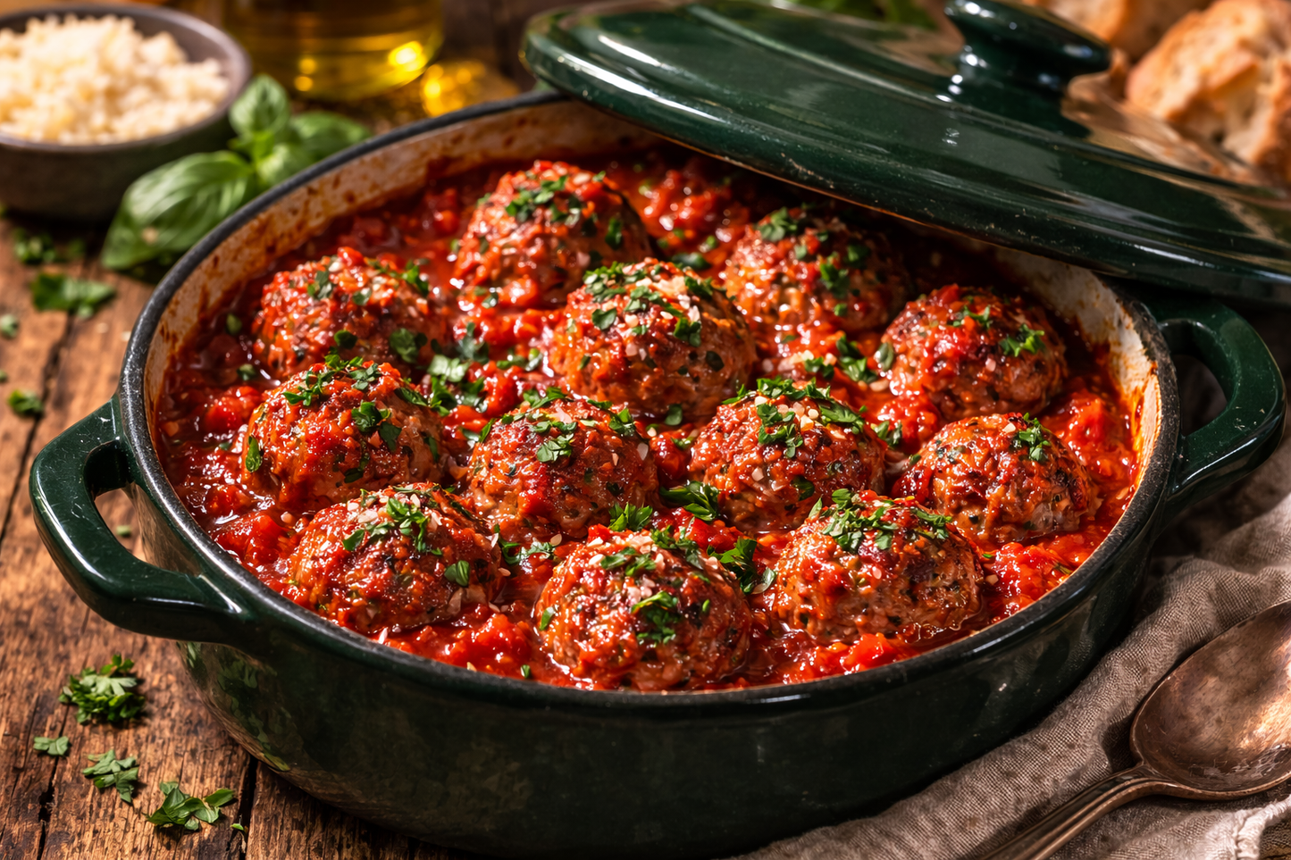 Italian Meatballs Napolitana