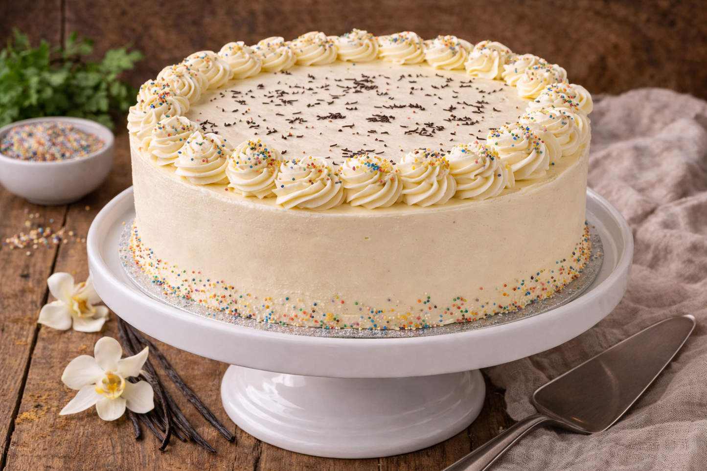 Premium Celebration Cake - 35 to 50 slices