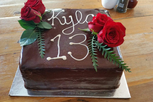 Special Belgian Chocolate Birthday Cake